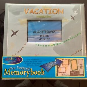 Vacation Memory pre designed scrapbook